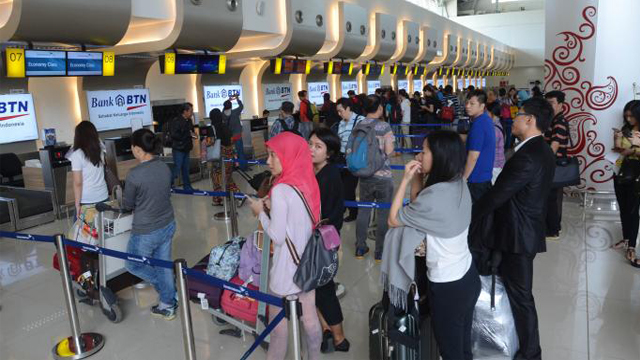Suasana di Bandara Internasional Juanda Surabaya